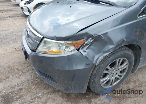 2012 Honda Odyssey Ex from USA, damaged, VIN 5FNRL5H45CB084342